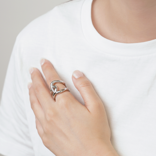 Round knot ring(rri0099s)
