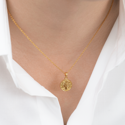 Hawaiian liberty coin necklace(Hne0003g)