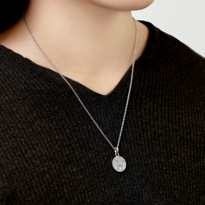 Hawaiian liberty coin necklace(Hne0004s)