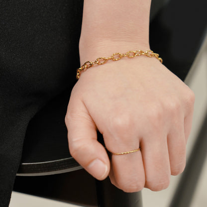 Sparkle link bracelet (rbr0047g)