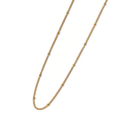 Dot chain necklace(rne0074g)