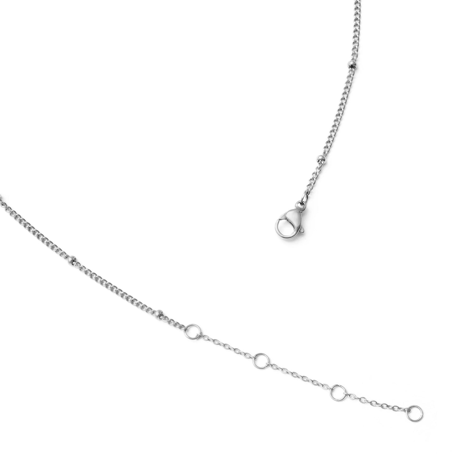 Dot chain necklace(rne0075s)