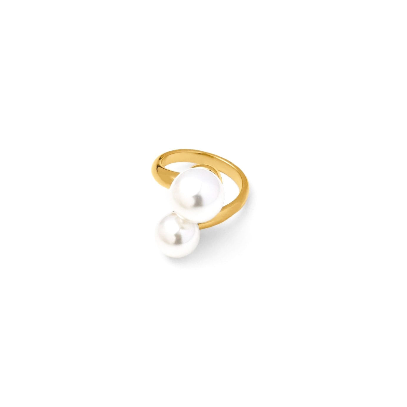 Double pearl ring(rri0016g)