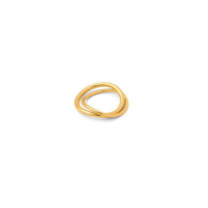 T　Double wave ring(rri0086g)