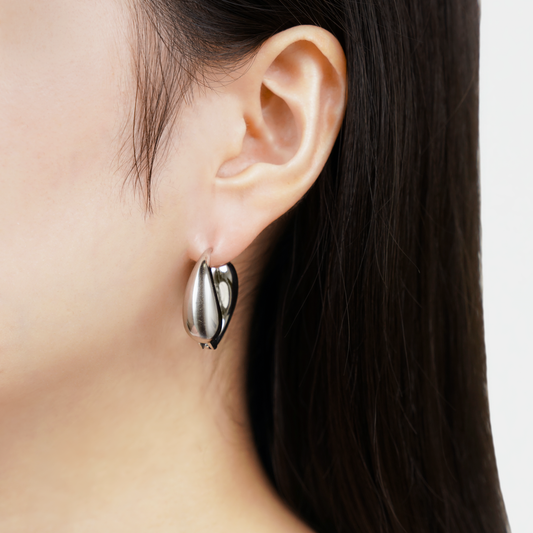 Double drop hoop pierce (rpi0067s)