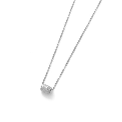 Hawaiian scroll barrel necklace (Hne0016s)