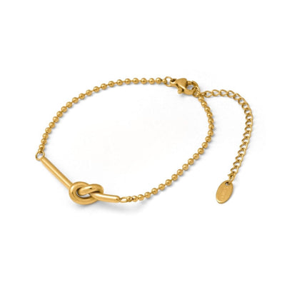 Knot ball chain bracelet(rbrT035g)