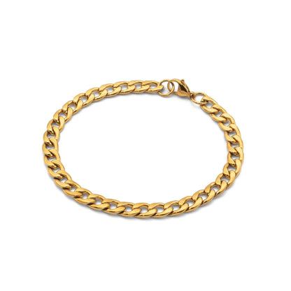 Miami chain bracelet(cbrT010g)