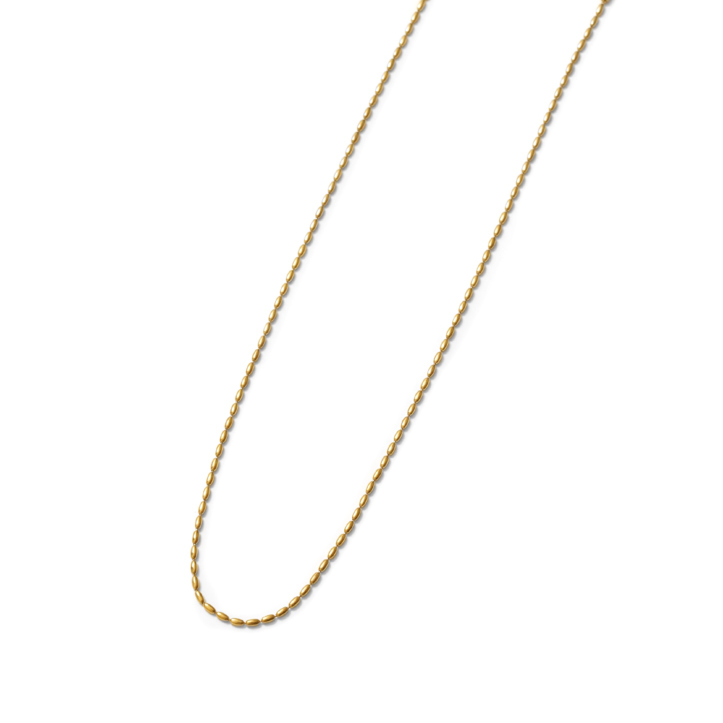 Oval chain necklace(cne0100g)