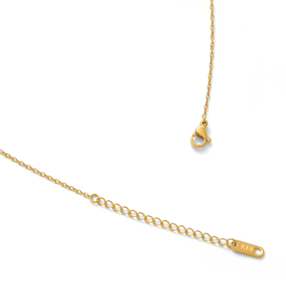 Pearl horseshoe necklace(rne0108g)