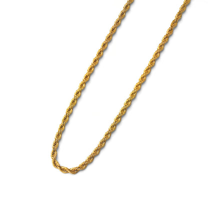 Rope chain necklace(cne0063g)