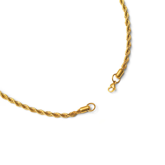 Rope chain necklace(cne0063g)