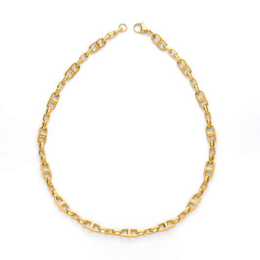 Round anker chain necklace(cne0067g)