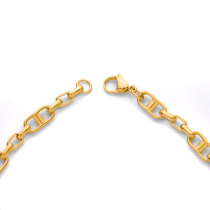 Round anker chain necklace(cne0067g)