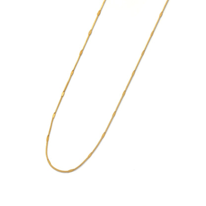 Round snake crushed necklace(rne0062g)