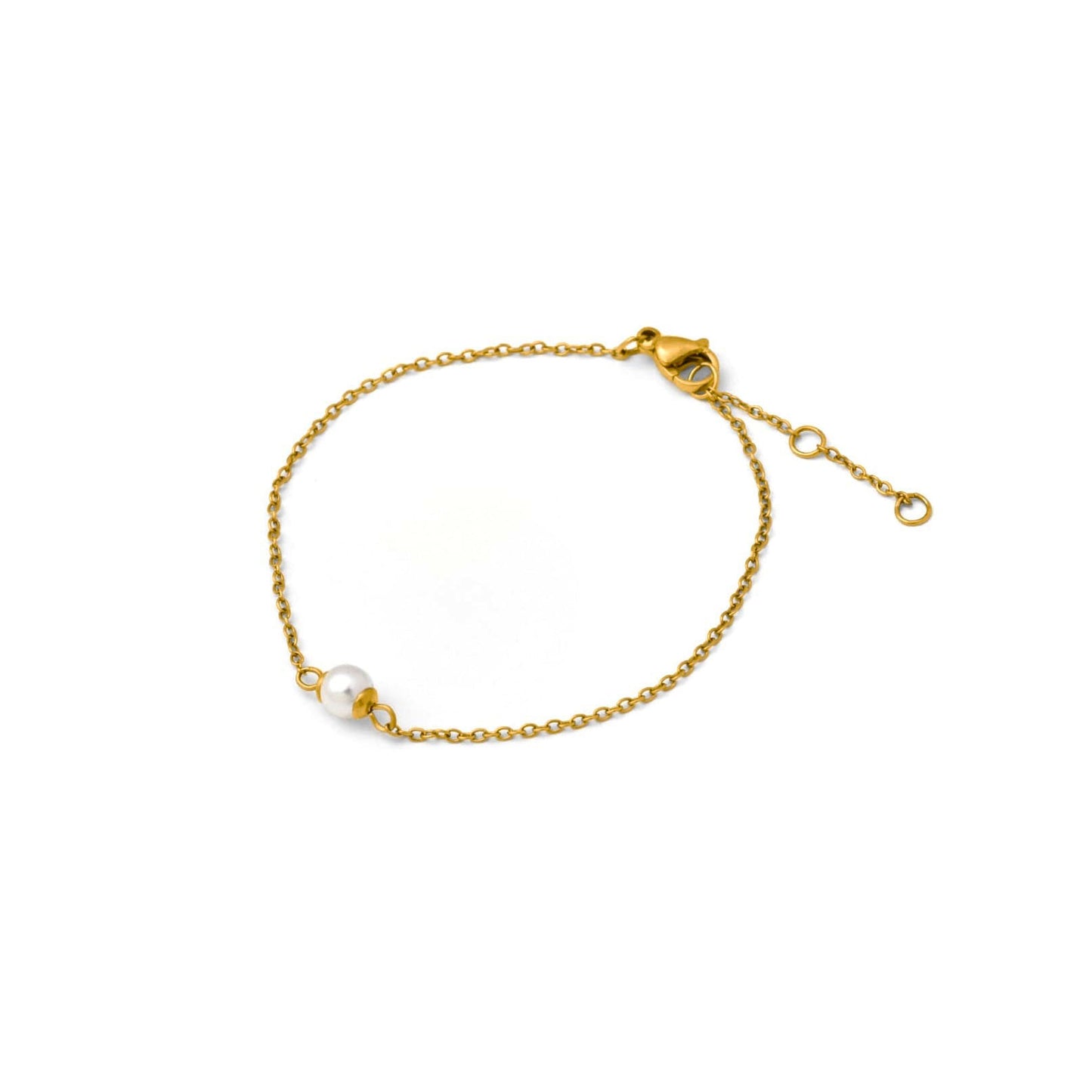 T　Single pearl bracelet(rbr0025g)