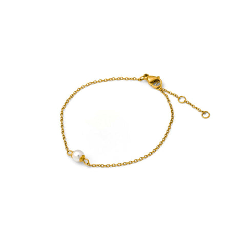 T　Single pearl bracelet(rbr0025g)