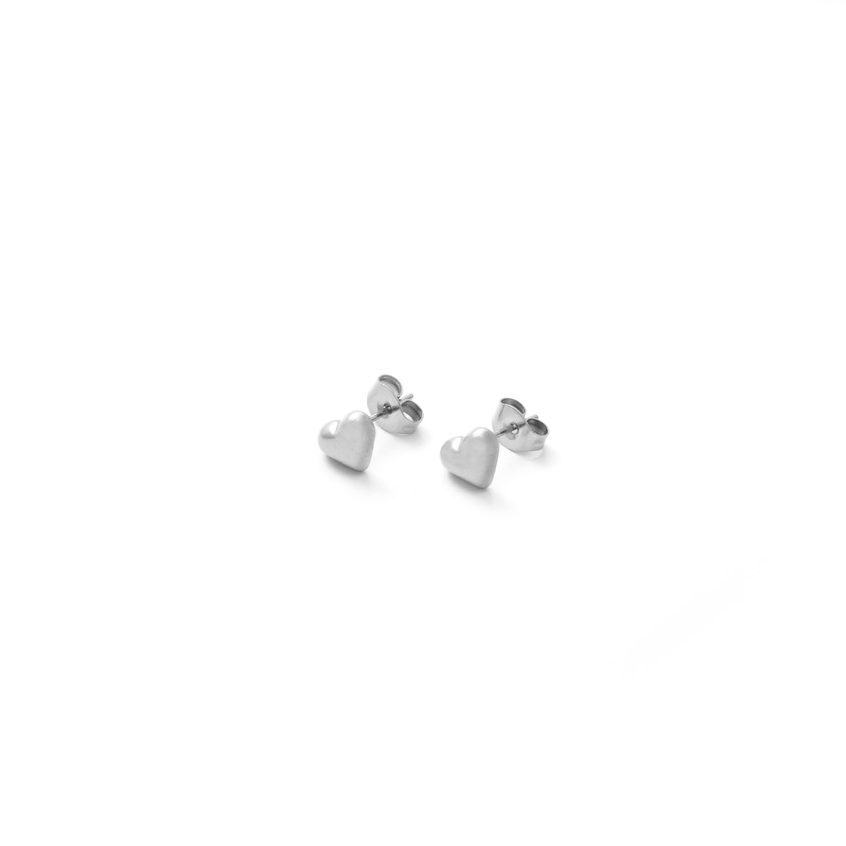 Small heart pierce silver｜cross Jewellia｜金アレ対応・ユニ 