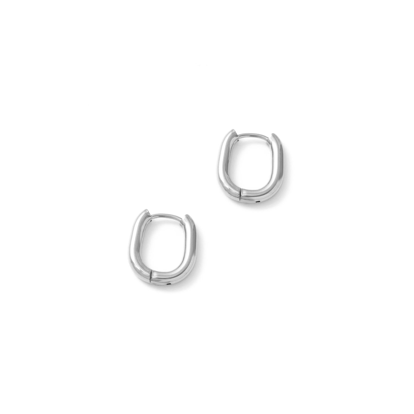 Small square hoop pierce(rpi0046s)