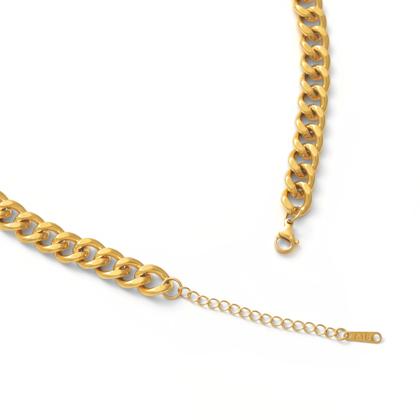 Square charm necklace(rne0102g)