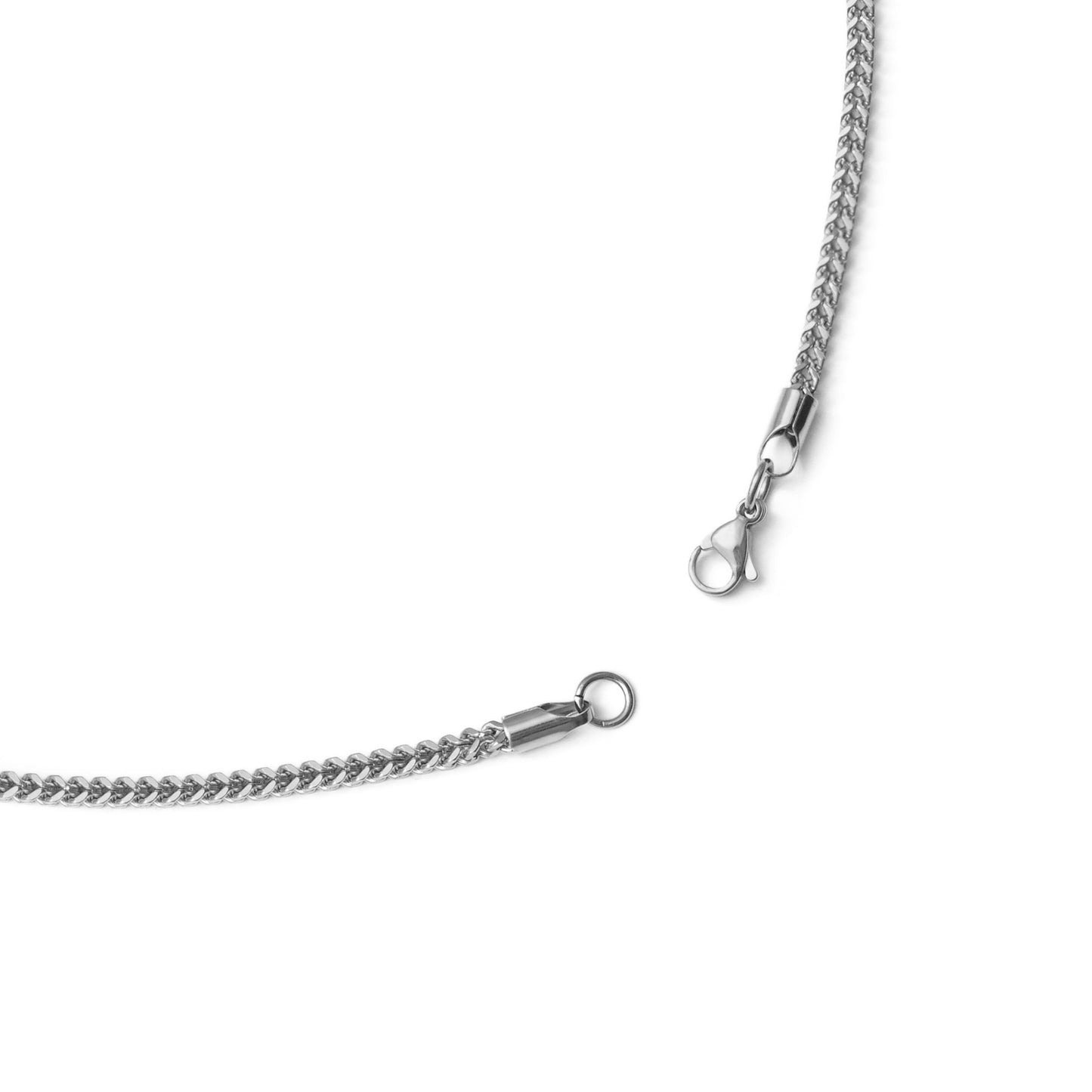 Square link chain necklace(cne0088s)