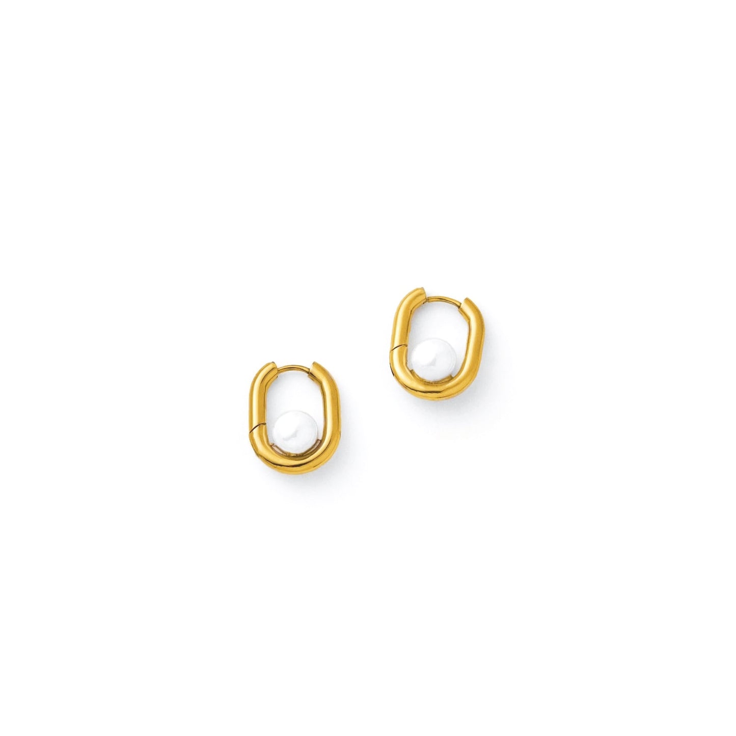 T　Tall circle pearl pierce(rpi0041g)