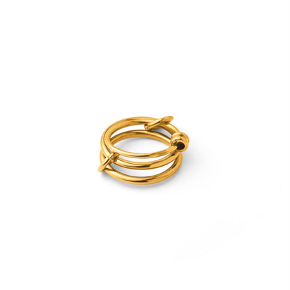 T　Triple finger ring(rri0058g)
