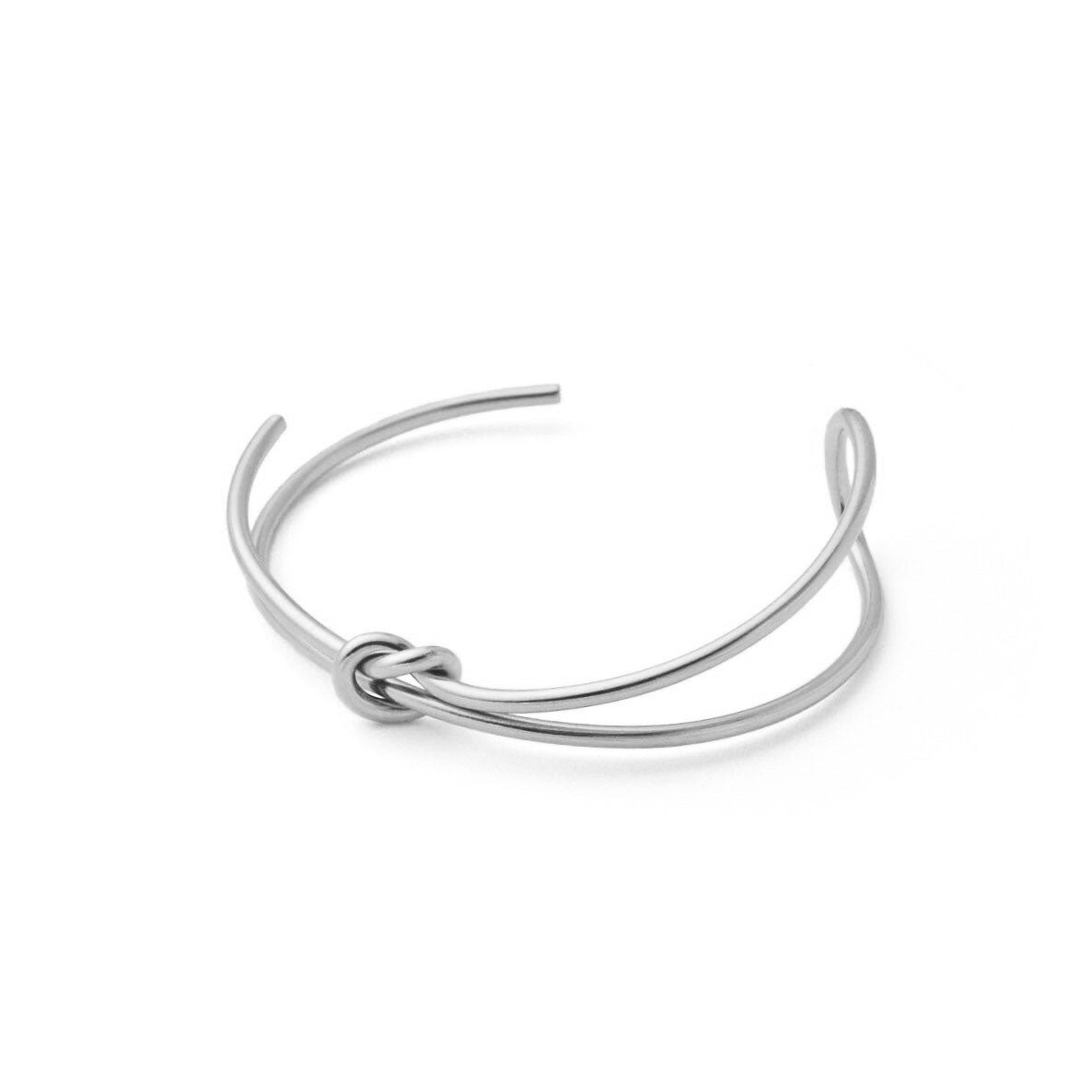 Twist knot bangle(rbaT004s)