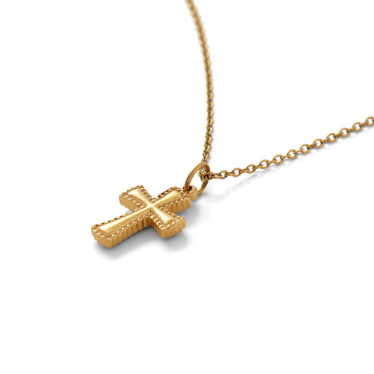 Vintage cross necklace(cne0077g)