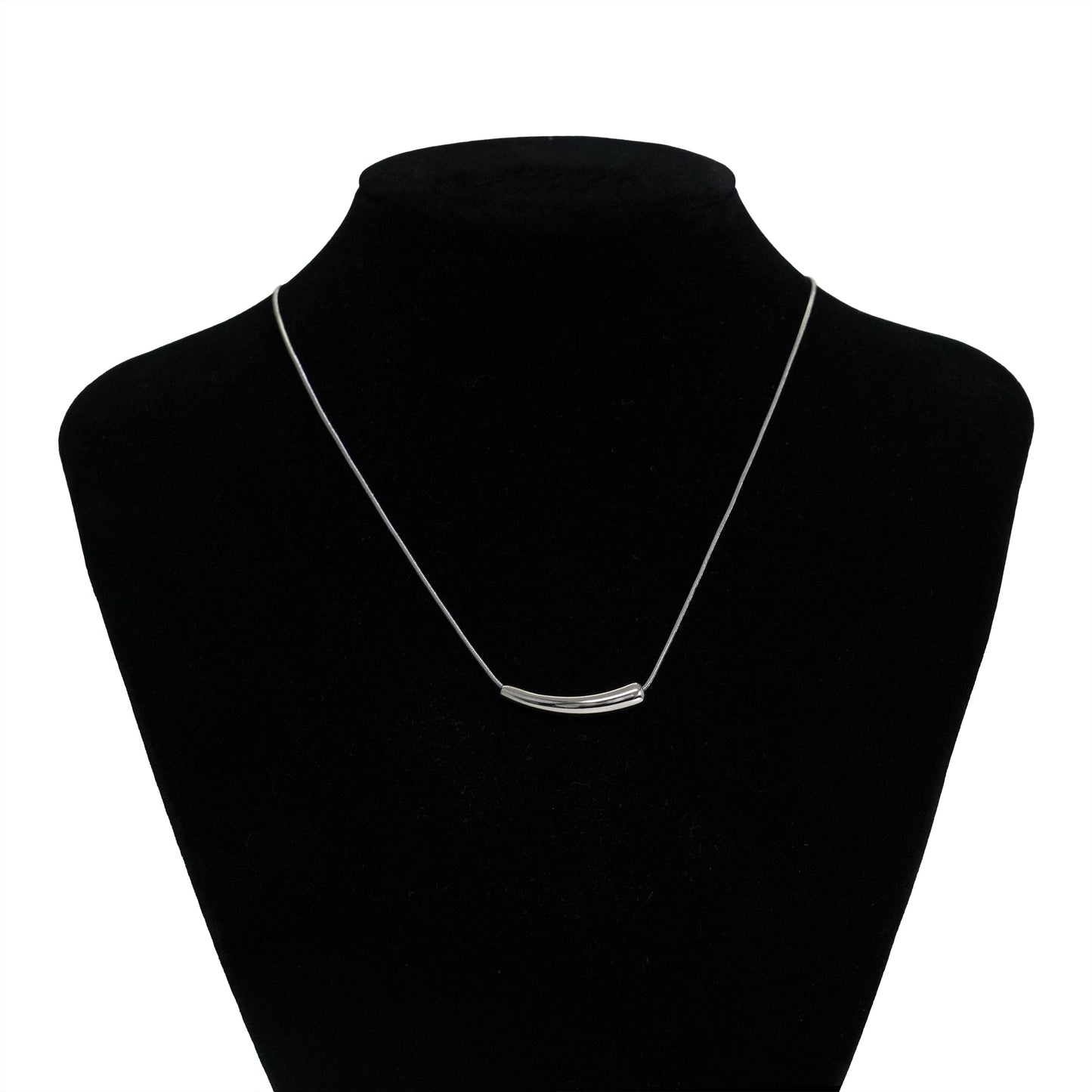 Eggplant snake chain necklace(cne0066s)