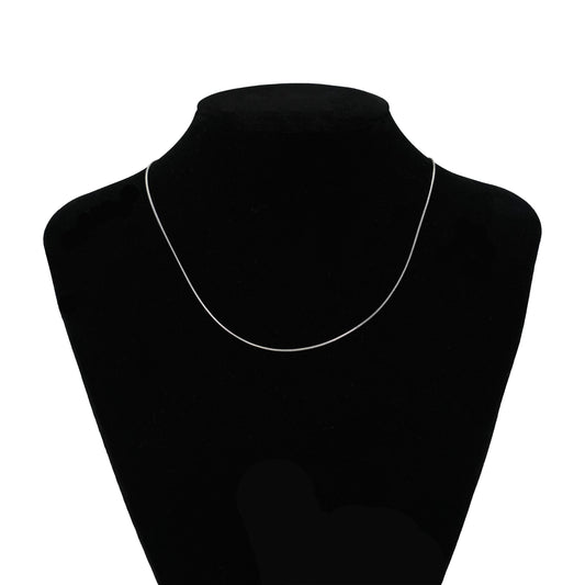 Round snake slim chain necklace(cne0060s)