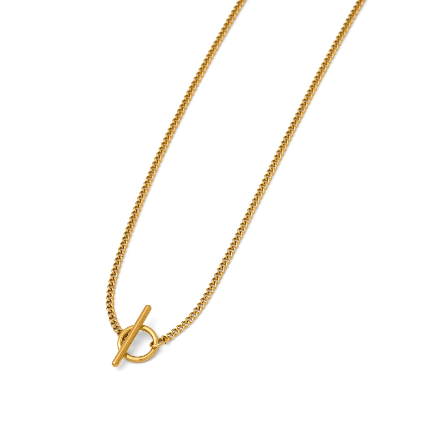 Small link chain necklace(rne0040g)