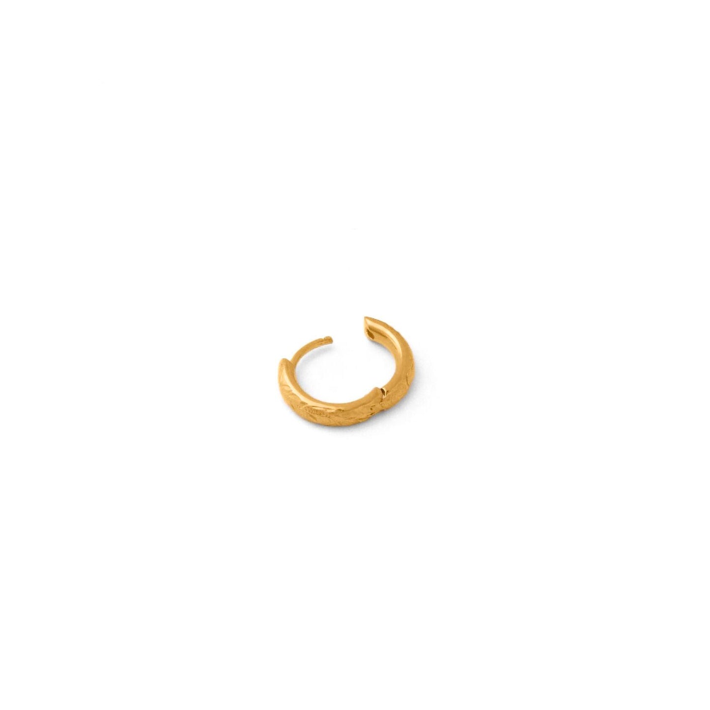 Hawaiian scroll hoop pierce(Hpi0005g)