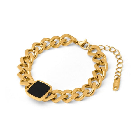 Square charm bracelet(rbr0037g)