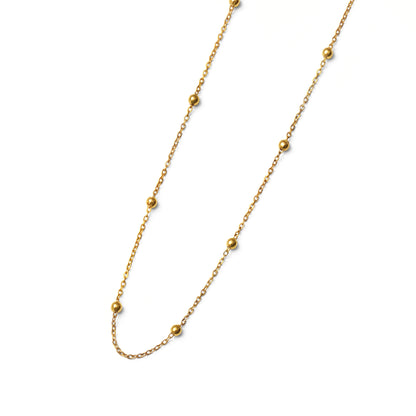Dot ball necklace (rne0111g)