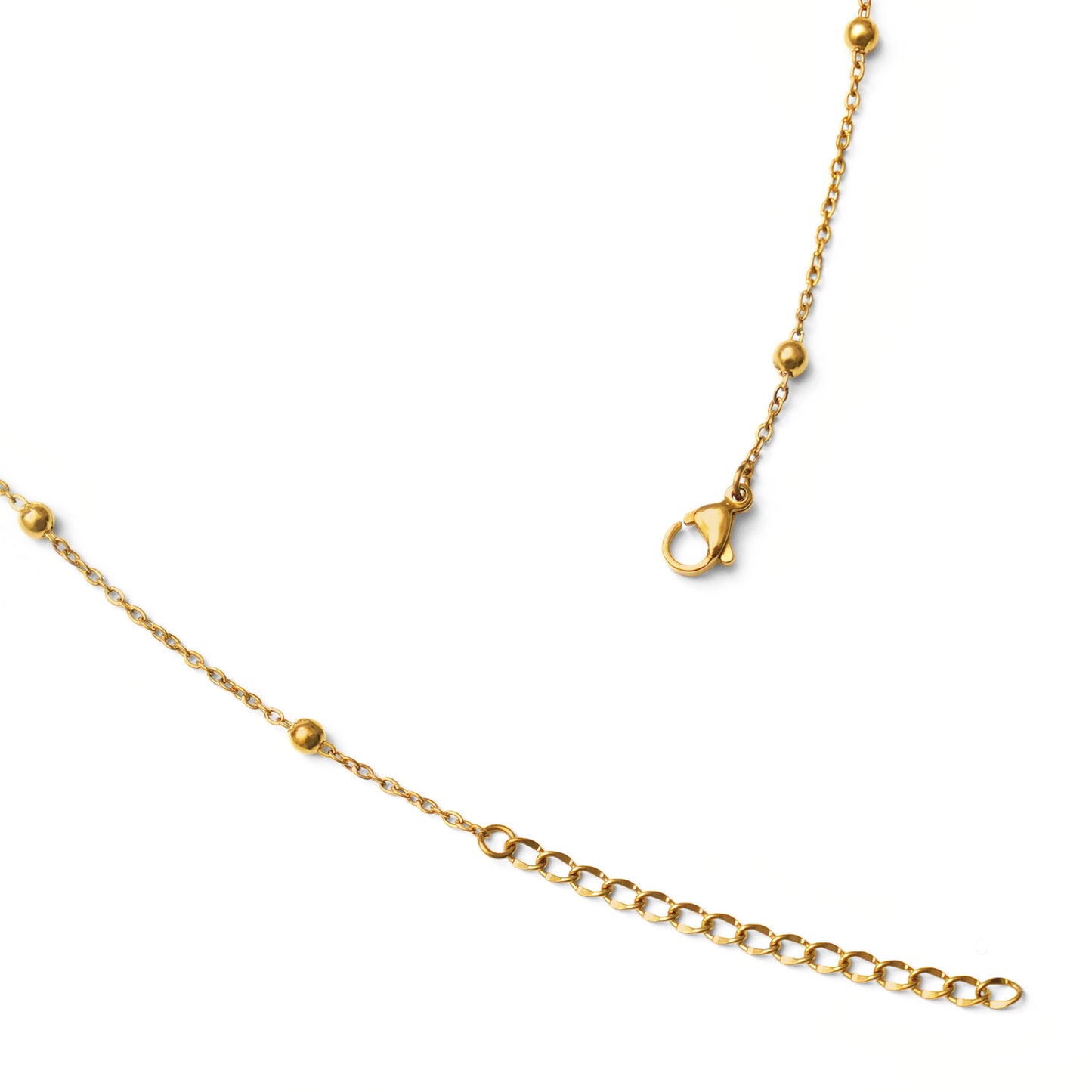 Dot ball necklace (rne0111g)