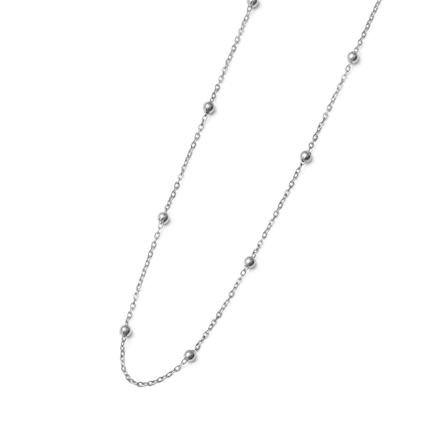 Dot ball necklace (rne0112s)