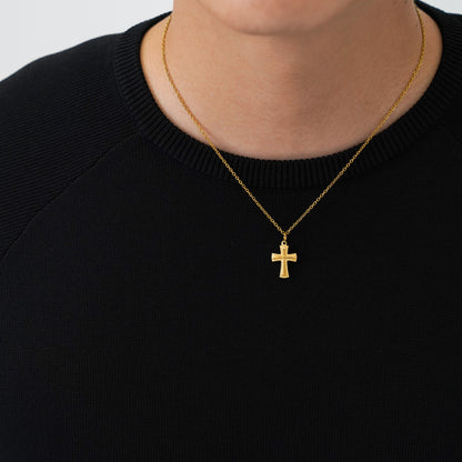 Vintage cross necklace(cne0077g)