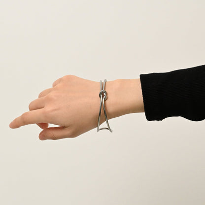 Twist knot bangle(rba0004s)