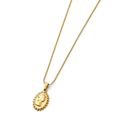 Queen ball necklace(rneT095g)