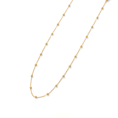 Dot ball necklace (rne0111g)