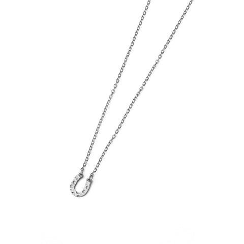 Tiny horseshoe necklace(cne0107s)