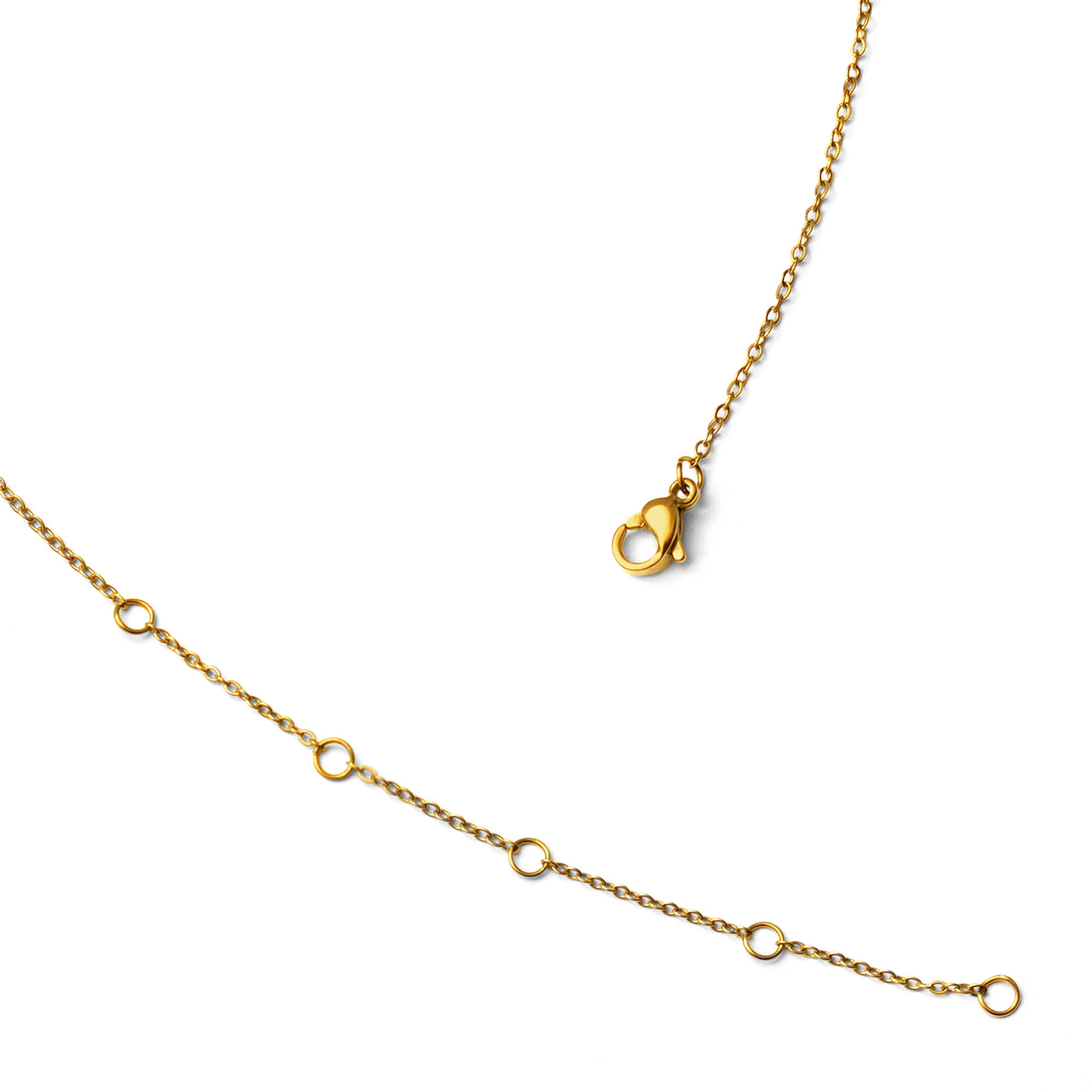 Tiny horseshoe necklace gold｜cross Jewellia｜金アレ対応・ユニ