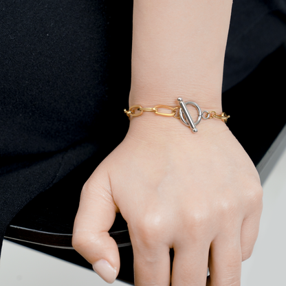 Sharp chain bracelet(rbr0044b)