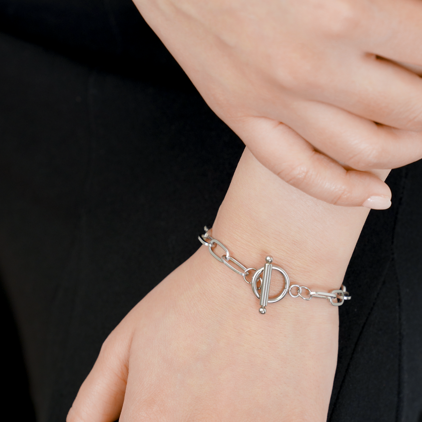 Sharp chain bracelet(rbr0043s)