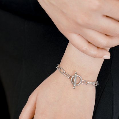 Sharp chain bracelet(rbr0043s)