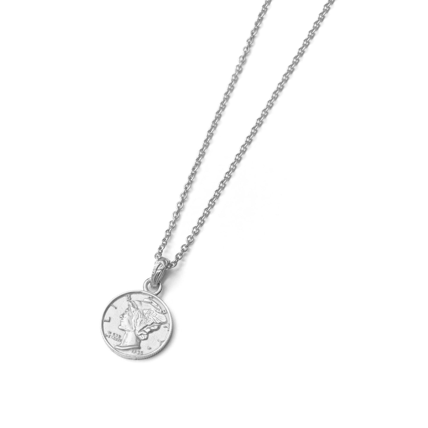 Hawaiian liberty coin necklace(Hne0004s)