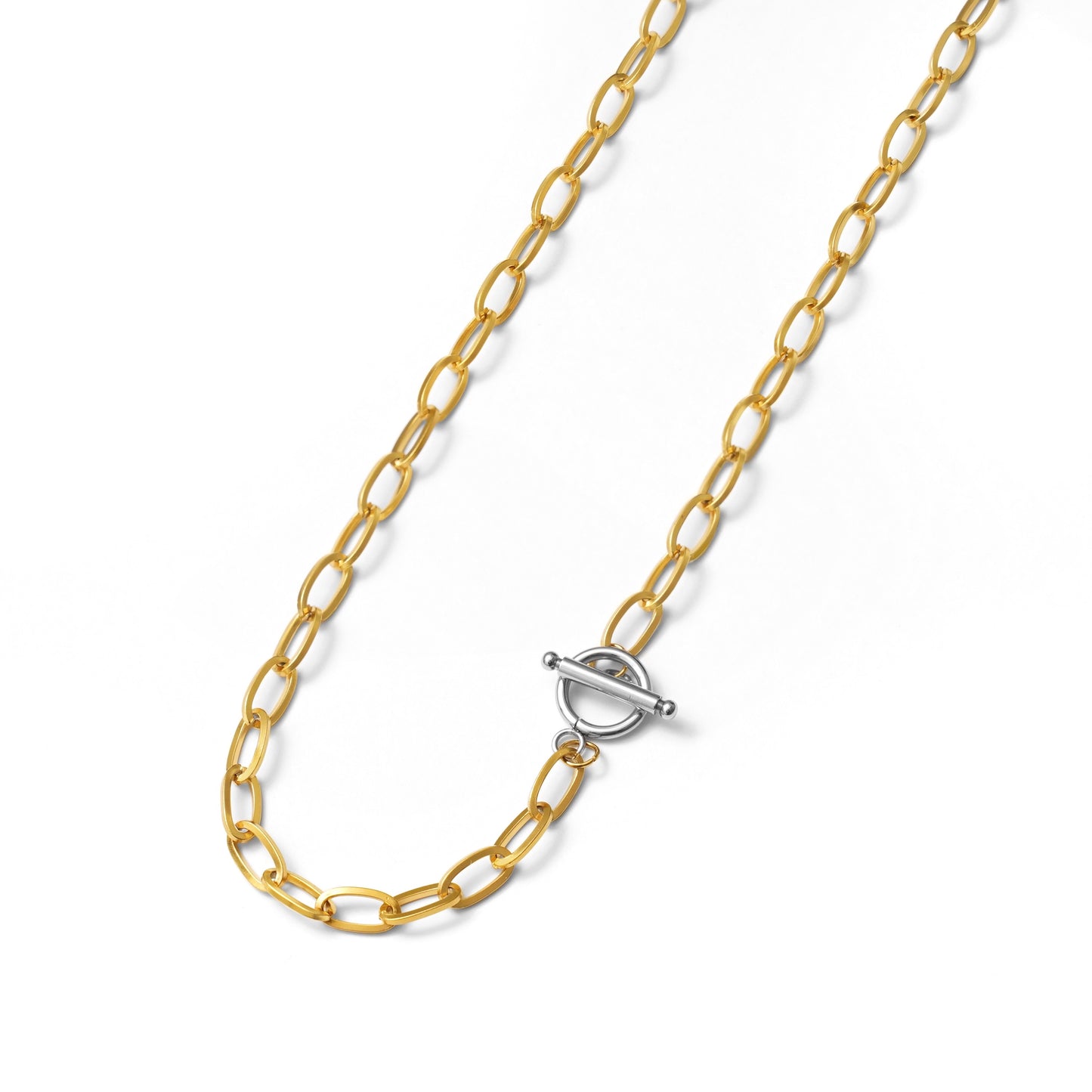 Sharp chain necklace (rne0128b)