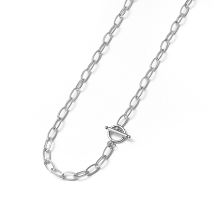 Sharp chain necklace (rne0127s)