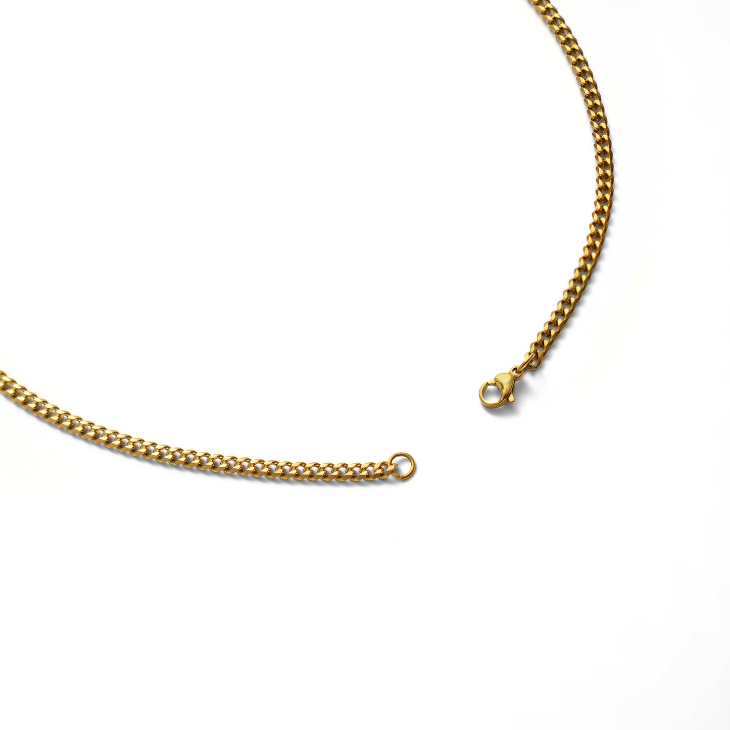 Flat link coin necklace(cne0118g)